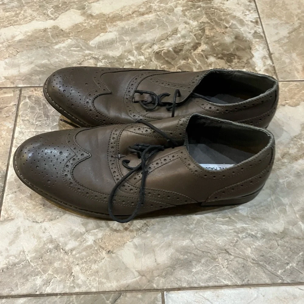 Steve Madden brown Gionni Oxfords